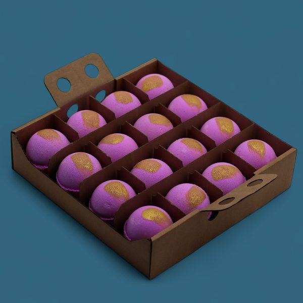 Jumbo Bath Bomb - Pink Charlotte - Image 4