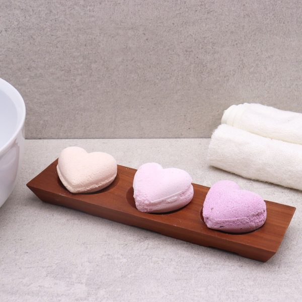 Three Bay Mahogany Soap Dish - Image 3