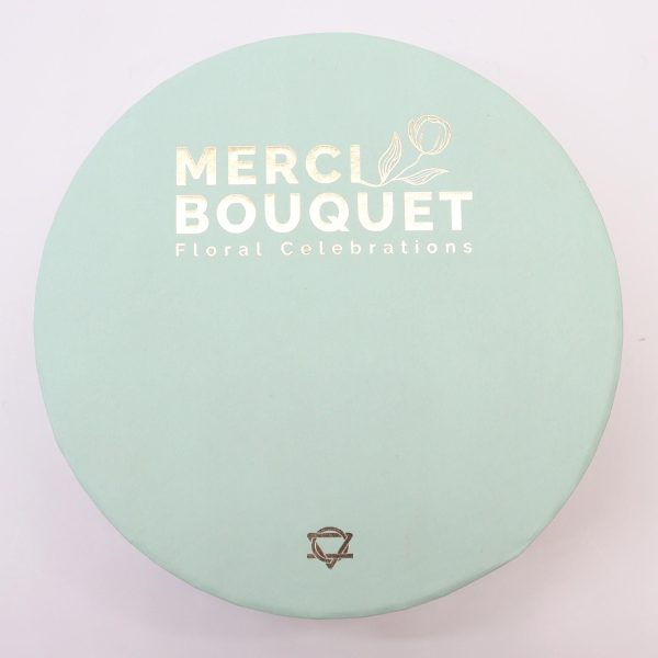 Round Box - Wedding Blessings - White & Ivory - Image 3