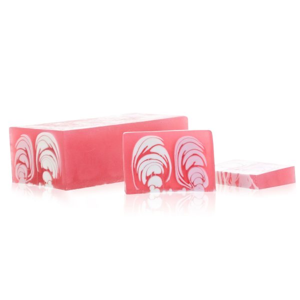 Handcrafted  Soap Loaf  1.2kg  - Rose - Image 2