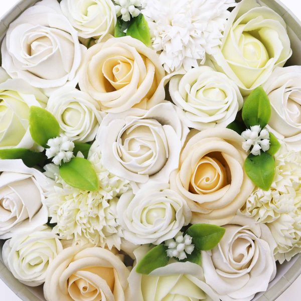 Round Box - Wedding Blessings - White & Ivory - Image 4