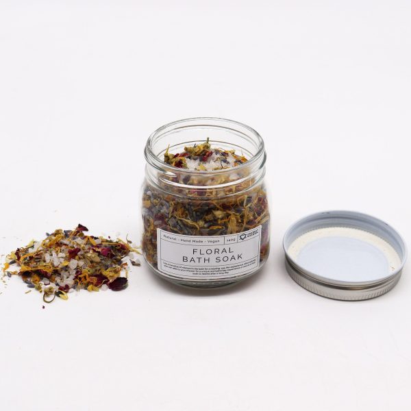 Floral Bath Soak - Natural - 140g - Image 3