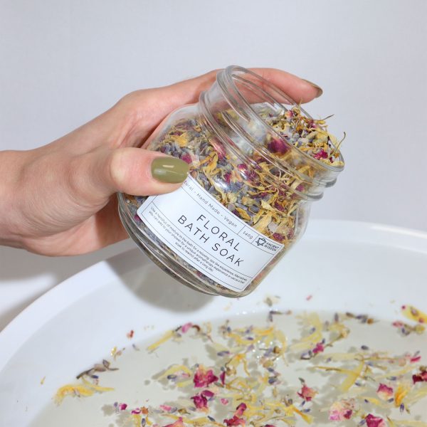 Floral Bath Soak - Natural - 140g - Image 5
