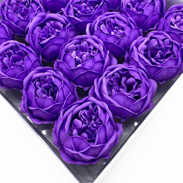 Craft Soap Flower - Ext Large Peony - Lavender - Image 2