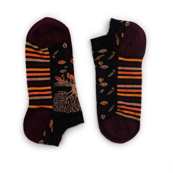 S/M Hop Hare Bamboo Socks Low (3.5-6.5) - Tree of Life - Image 4