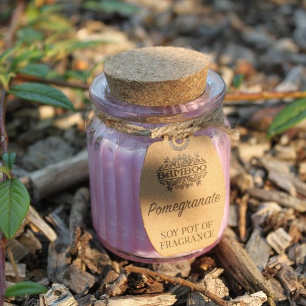 Pomegranate Soy Pot of Fragrance Candles - Image 5