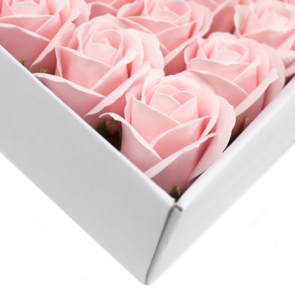 Craft Soap Flowers - Med Rose - Pink - Image 4