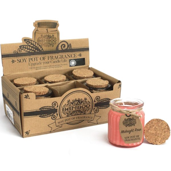 Midnight Rose Soy Pot of Fragrance Candles - Image 5