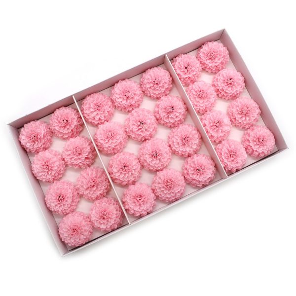 Craft Soap Flower - Small Chrysanthemum - Light Pink - Image 4