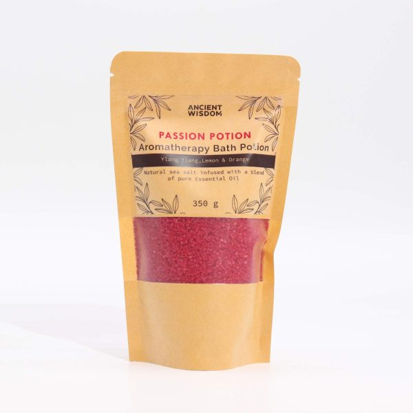 Aromatherapy Bath Potion in Kraft Bag 350g - Passion - Image 2