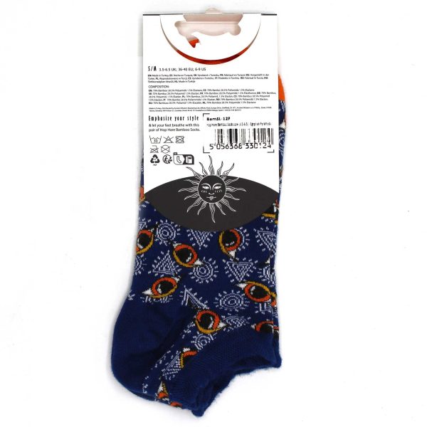 M/L Hop Hare Bamboo Socks Low (7.5-11.5) - Egyptian Pyramyds - Image 3