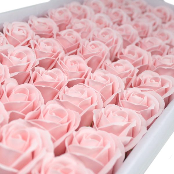 Craft Soap Flowers - Med Rose - Pink - Image 5