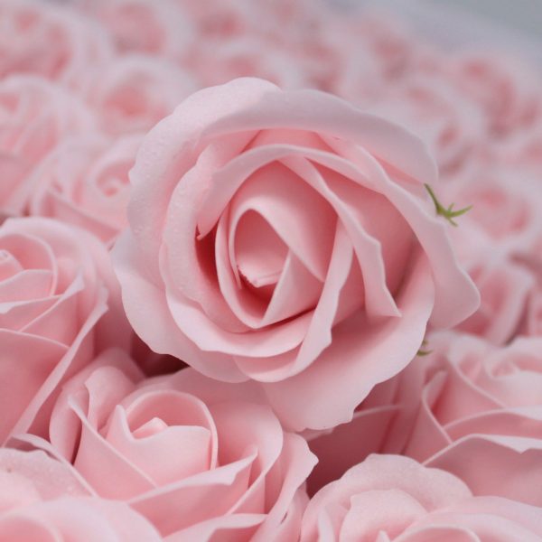 Craft Soap Flowers - Med Rose - Pink - Image 2