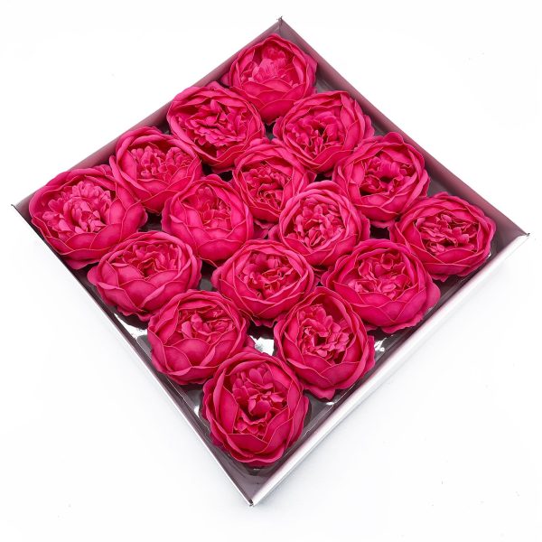 Craft Soap Flower - Ext Large Peony - Rose - Image 2