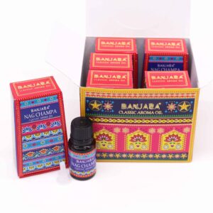 Banjara Indian Fragrance Oil 10ml – Nag Champa | www.artisan-gifts.co.uk 1