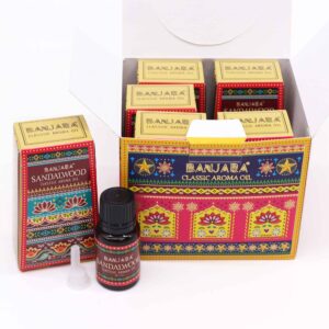 Banjara Indian Fragrance Oil 10ml – Sandalwood | www.artisan-gifts.co.uk 1