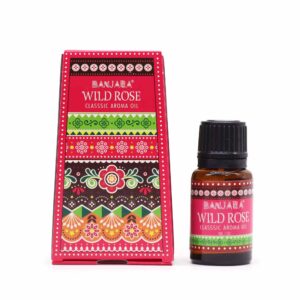 Banjara Indian Fragrance Oil 10ml – Wild Rose | www.artisan-gifts.co.uk 1