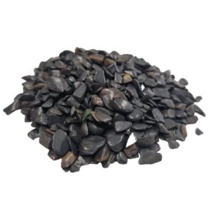 Black Tourmaline Gemstone Chips Bulk – 1KG | www.artisan-gifts.co.uk 1
