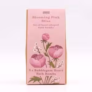 Blooming Pink Bliss Bath Heart Gift Set | www.artisan-gifts.co.uk 1