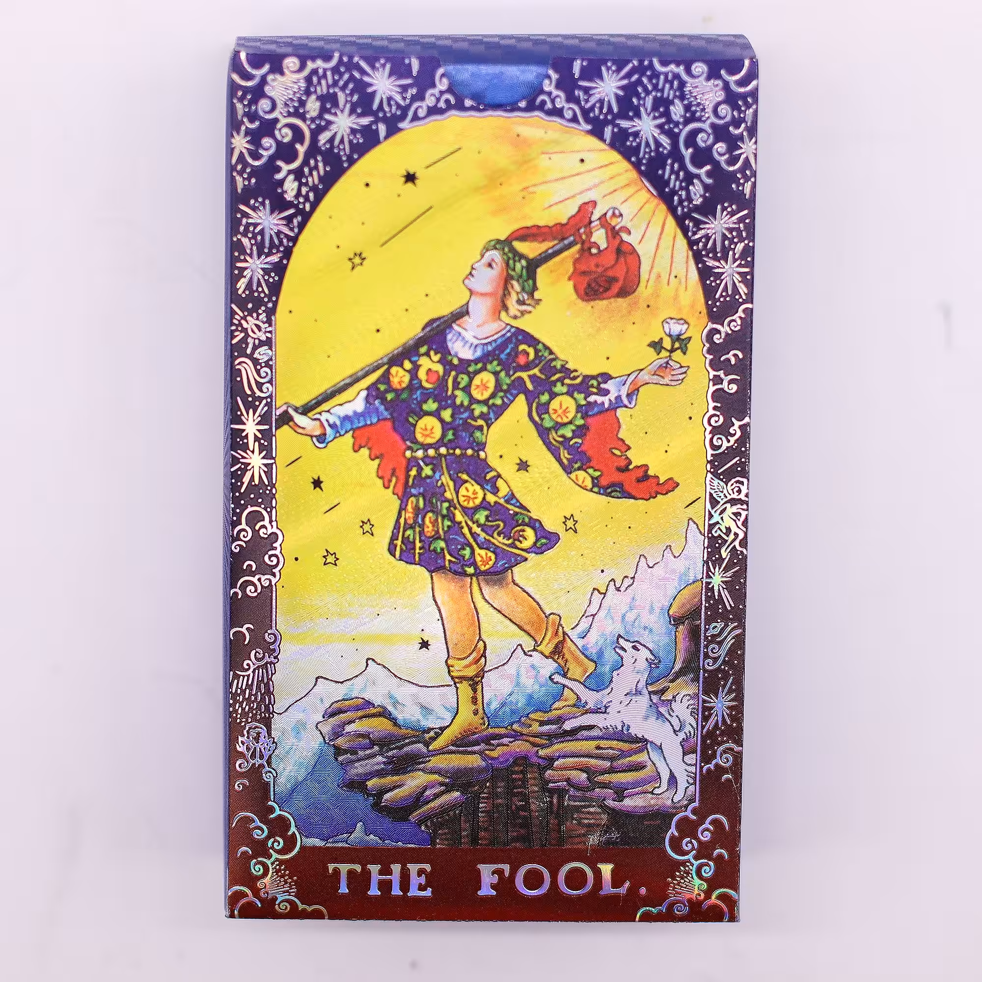 Blue Foil Tarot Card Set – Mandala – with booklet | www.artisan-gifts.co.uk 4 Blue Foil Tarot Card Set – Mandala – with booklet | www.artisan-gifts.co.uk 3