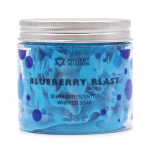 Blueberry Whipped Soap 120g | www.artisan-gifts.co.uk 1