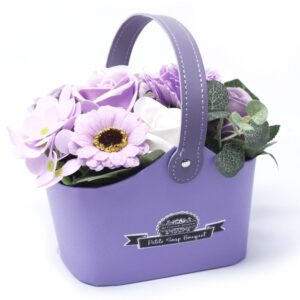 Bouquet Petite Basket – Soft Lavender | www.artisan-gifts.co.uk 1