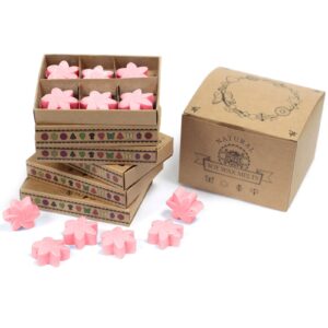 Box of 6  Wax Melts –  Japanese Magnolia | www.artisan-gifts.co.uk 1