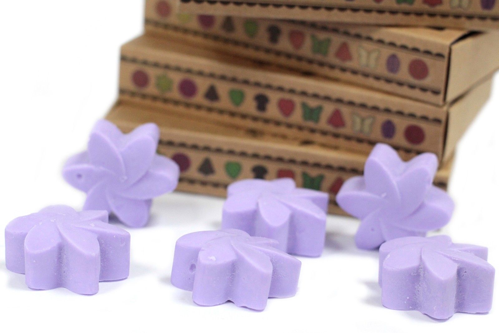 Box of 6 Wax Melts – Lavender Fields | www.artisan-gifts.co.uk 3 Box of 6 Wax Melts – Lavender Fields | www.artisan-gifts.co.uk 2