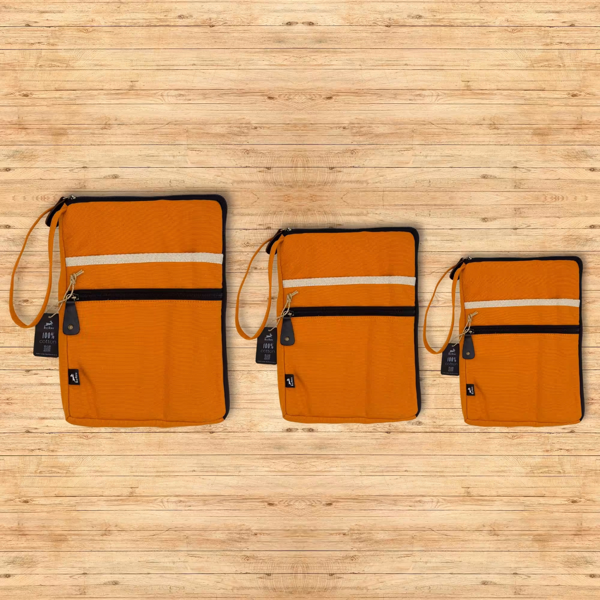 Canvas Travel Laptop Pouch – Orange | www.artisan-gifts.co.uk 4 Canvas Travel Laptop Pouch – Orange | www.artisan-gifts.co.uk 3