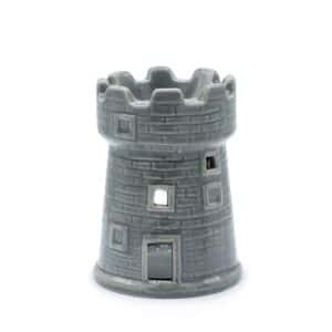 Castle Oil Burner – Grey | www.artisan-gifts.co.uk 1