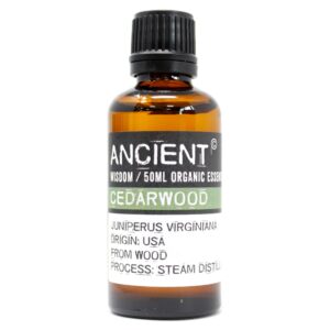 Cedarwood Organic Essential Oil 50ml | www.artisan-gifts.co.uk