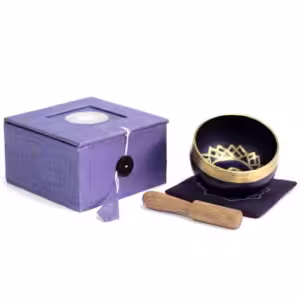Chakra Singing Bowl – Crown | www.artisan-gifts.co.uk 1