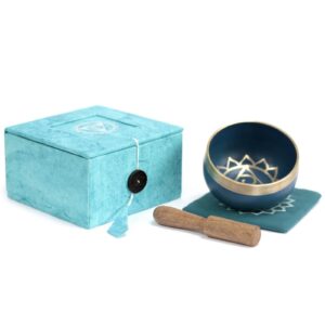 Chakra Singing Bowl – Throat | www.artisan-gifts.co.uk 1
