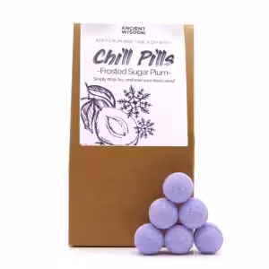 Chill Pills Gift Pack 350g – Frosted Sugar Plum | www.artisan-gifts.co.uk 1