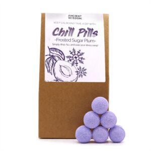 Chill Pills Gift Pack 350g – Frosted Sugar Plum | www.artisan-gifts.co.uk 1