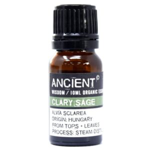 Clary Sage Organic Essential Oil 10ml | www.artisan-gifts.co.uk 1