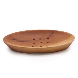 Classic Mahogany Soap Dish – Oval | www.artisan-gifts.co.uk 1