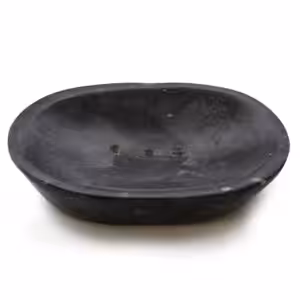 Classic Oval Black Marble Soap Dish | www.artisan-gifts.co.uk 1