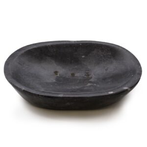Classic Oval Black Marble Soap Dish | www.artisan-gifts.co.uk 1