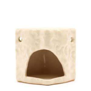 Classic Small Square Floral Oil Burners (aast) | www.artisan-gifts.co.uk 1