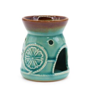 Classic Spa Burner – Turquoise | www.artisan-gifts.co.uk 1