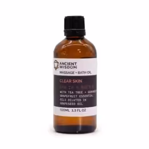 Clear Skin Massage Oil – 100ml | www.artisan-gifts.co.uk 1