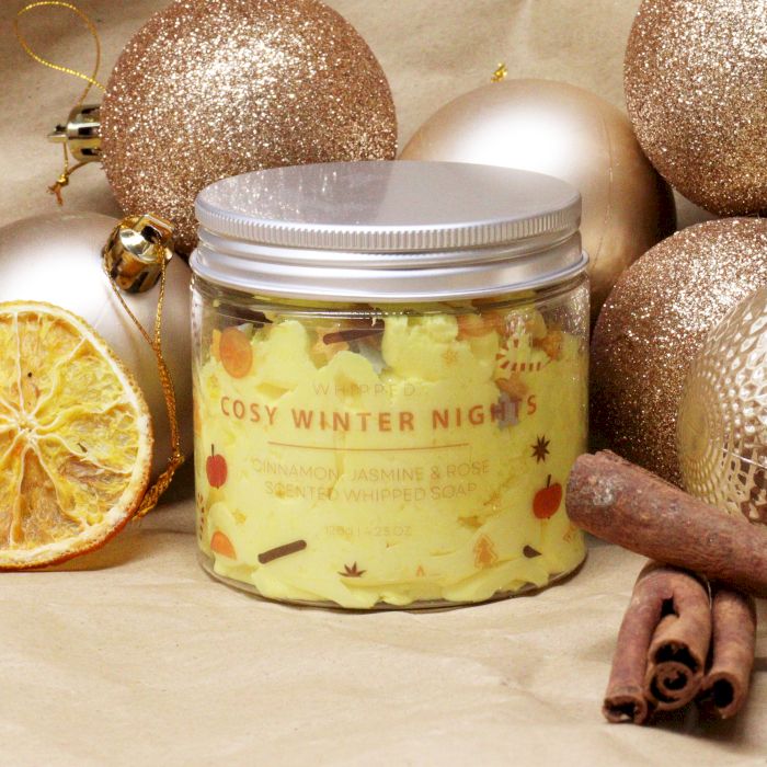 Cosy Winter Nights Whipped Soap 120g | www.artisan-gifts.co.uk 5 Cosy Winter Nights Whipped Soap 120g | www.artisan-gifts.co.uk 4