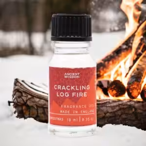 Crackling Log Fire Fragrance Oil 10ml | www.artisan-gifts.co.uk 1