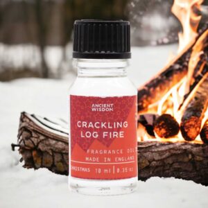 Crackling Log Fire Fragrance Oil 10ml | www.artisan-gifts.co.uk 1