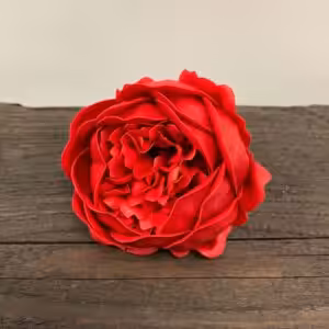 Craft Soap Flower – Ext Large Peony – Red | www.artisan-gifts.co.uk 1