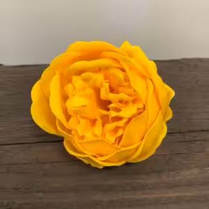 Craft Soap Flower – Ext Large Peony – Yellow | www.artisan-gifts.co.uk 1