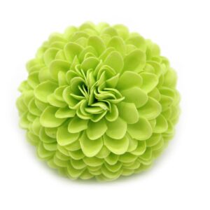 Craft Soap Flower – Small Chrysanthemum – Light Green | www.artisan-gifts.co.uk 1