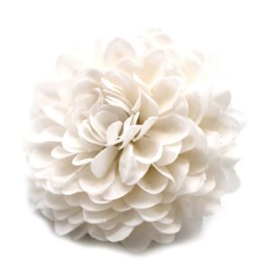 Craft Soap Flower – Small Chrysanthemum – White | www.artisan-gifts.co.uk 1