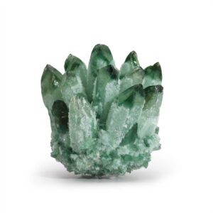 Crafted Quartz Cluster – Green Ghost Quartz | www.artisan-gifts.co.uk 1